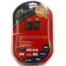 ART Kabel Art HDMI - HDMI 3m czarny (AL-01-3M)