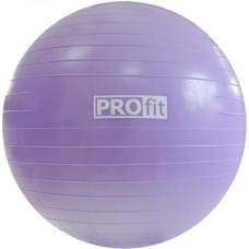 Profit Piłka gimnastyczna 75cm fioletowa z pompką (P5123)