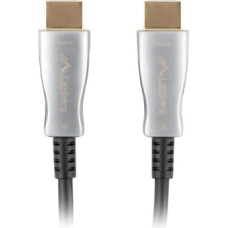 Lanberg CA-HDMI-20FB-1000-BK optical cable HDMI M/M 100m v2.0 4K AOC
