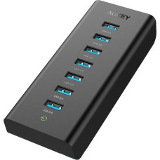 Aukey CB-H3 interface hub Black