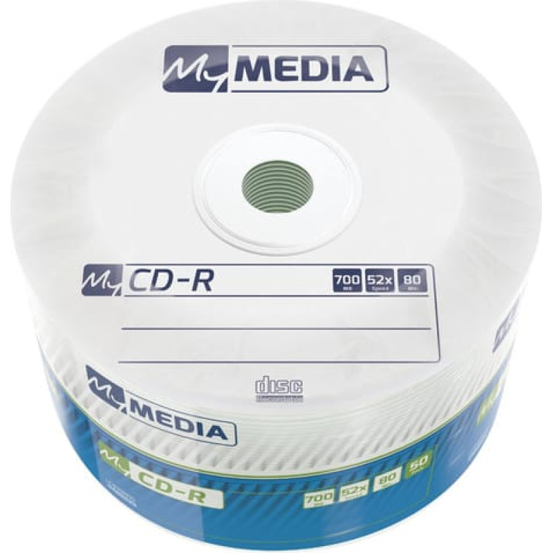 Verbatim CD-R My Media 700MB Wrap (50 spindle)