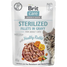 Brit Care Cat Sterilized Rabbit Pouch 85g