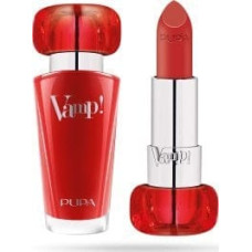 Pupa Pupa, Vamp!, Paraben-Free, Volume, Cream Lipstick, 304, Red Flame, 3.5 g For Women