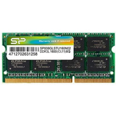 Silicon Power Pamięć do laptopa Silicon Power SODIMM, DDR3L, 8 GB, 1600 MHz, CL11 (SP008GLSTU160N02)