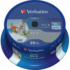 Verbatim 43811 blank Blu-Ray disc BD-R 25 GB 25 pc(s)