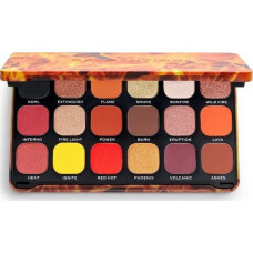 Makeup Revolution Paleta cieni do powiek Forever Flawless Fire