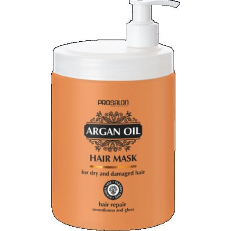 Chantal ProSalon Argan oil Maska do włosów z olejkiem arganowym 1000 g