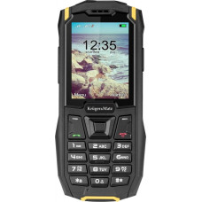 Kruger&Matz Telefon komórkowy Kruger&Matz Iron 2 4G Dual SIM Czarno-żółty