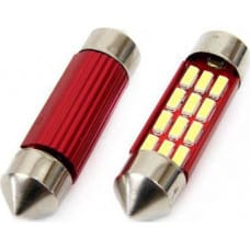 Amio LED CANBUS 12SMD 4014 Festoon 36mm White 12V/24V