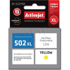 Activejet AE-502YNX ink for Epson printer, Epson 502XL W44010 replacement; Supreme; 12 ml; yellow