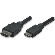 Techly Kabel Techly HDMI Mini - HDMI 1.8m czarny (ICOC-HDMI-B-015)