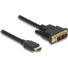 Delock 85583 video cable adapter 1.5 m DVI-D HDMI Type A (Standard) Black