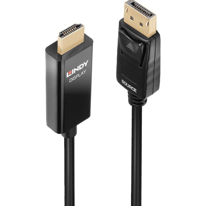 Lindy Kabel Lindy Lindy 40924 Aktywny kabel DisplayPort - HDMI z HDR - 0,5m