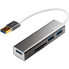 Logilink HUB USB LogiLink 1x SD  + 3x USB-A 3.0 (UA0306)