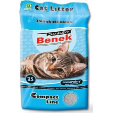 Super Benek Żwirek dla kota Super Benek Compact Naturalny 25 l