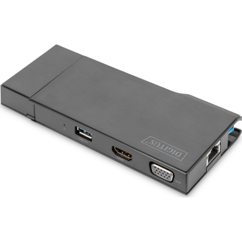 Digitus Universal Docking Station Travel (HDMI, USB, USB-C, VGA, RJ-45, Kartenleser)