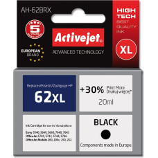 Activejet AH-62BRX ink for HP printer; HP 62XL C2P05AE replacement; Premium; 20 ml; black