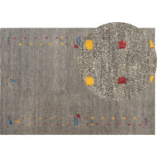 Beliani Dywan wełniany 160 x 230 cm szary SEYMEN Lumarko!