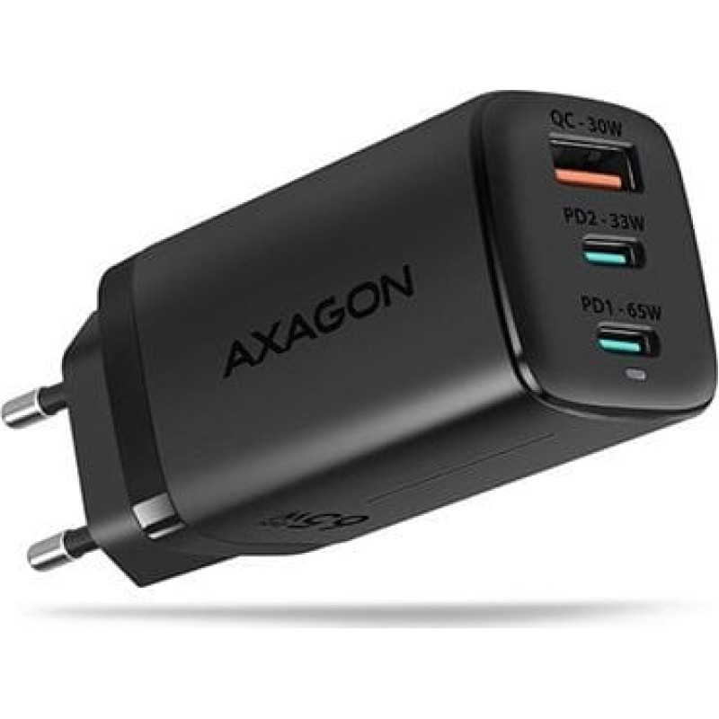 Axagon Ładowarka Axagon ACU-DPQ65 1x USB-A 2x USB-C  (ACU-DPQ65)