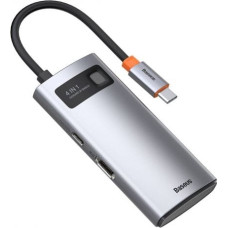 Baseus Stacja/replikator Baseus Metal Gleam Series USB-C (CAHUB-CY0G)