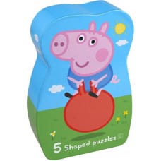 Barbo Toys Puzzle dla dzieci George 5 układanek 24 el.