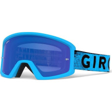 Giro Gogle GIRO BLOK MTB blue hypnotic (Szyba Niebieska Lustrzana COBALT BLUE S3 0,8-18% + Szyba Przeźroczysta S0 99%)