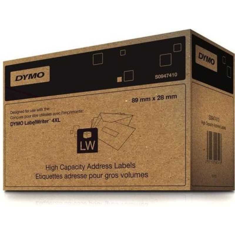 Dymo Etykieta do drukarek DYMO 4XL 89x28 (S0947410)