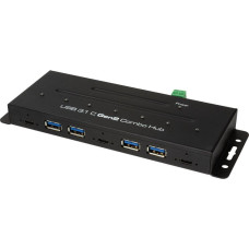 Logilink HUB USB LogiLink 3x USB-C  + 4x USB-A 3.2 Gen1 (UA0319)