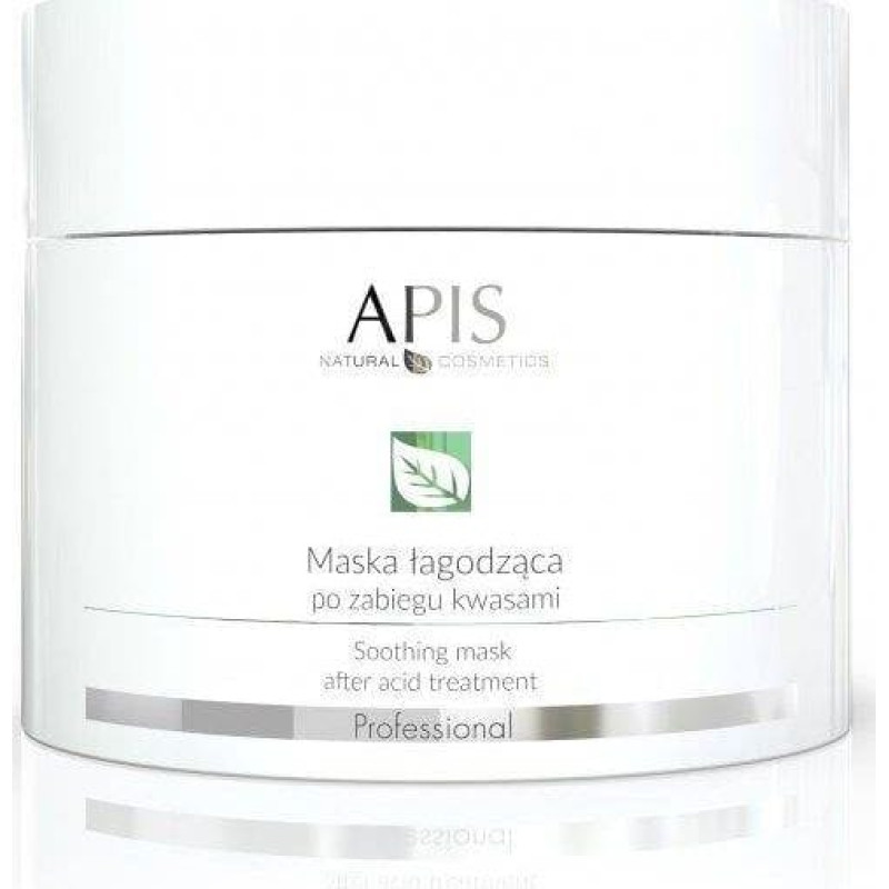 Apis Maska łagodząca po zabiegu kwasem glikolowym, migdałowym i AHA 200 ml (50835)