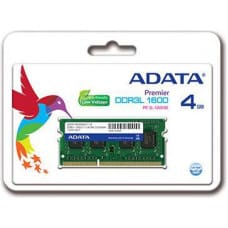 Adata Pamięć do laptopa ADATA Premier, SODIMM, DDR3L, 4 GB, 1600 MHz, CL11 (ADDS1600W4G11-S)