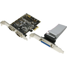 Logilink Kontroler LogiLink PCIe x1 - 2x Port szeregowy + 1x Port równoległy (PC0033)