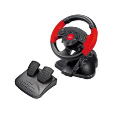 Esperanza xlyne EG103 Gaming Controller Steering wheel PC,Playstation 2,Playstation 3 Digital Black,Red