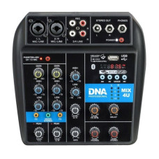 Dna Professional DNA MIX 4U - Mikser audio USB MP3 Bluetooth analogow