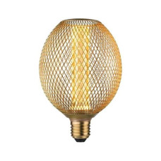 Paulmann Źródło światła LED METALLIC GLOW GLOB mosiądz Spiral E27 3,5W 200lm 1800K 230V