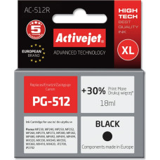 Activejet AC-512R ink (replacement for Canon PG-512; Premium; 18 ml; black)