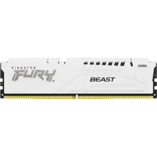 Kingston Pamięć Kingston Pamięć DDR5 Fury Beast 16GB(1*16GB)/5600 CL40 Biała