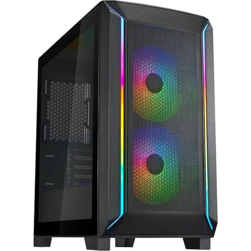 Silverstone Obudowa SilverStone SilverStone FARA 312 Micro-ATX Gehäuse, Tempered Glass - schwarz