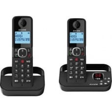 Alcatel Telefon stacjonarny Alcatel Telefon bezprzewodowy F860 Duo czarny
