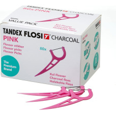 Tandex Floser z nitką węglową Pink ( 80 szt. )