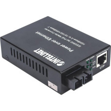 Intellinet Network Solutions Konwerter światłowodowy Intellinet Network Solutions Intellinet Gigabit PoE + Medienkonverter SC Singlemode 20km