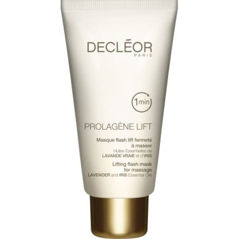 Decleor Prolagene Lift Lifting Flash Mask For Massage maska liftingująca do twarzy Lavender &Iris 50ml