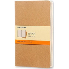 Moleskine Zestaw 3 zeszytów L 13x21cm 80K linia piaskowy