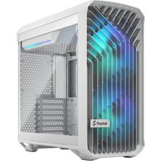 Fractal Design Obudowa Fractal Design Fractal Design Torrent Compact RGB White TG clear tint, Mid-Tower, Power supply included No