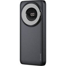 Usams Ładowarka Usams USAMS Powerbank PB62 10000mAh 20W QC3.0+PD Magnetic Wireless Fast Charge czarny/black 10KCD17101 (US-CD171)