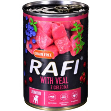 Dolina Noteci Rafi Junior Pate with veal, cranberry, and blueberry - Wet dog food 400 g