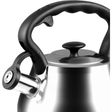 Promis ANDREA kettle 3.0 l, silver, black handle