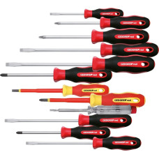 Gedore Gedore Red 2K Screwdriver set XXL, 12 parts (red / black, incl. Phase tester)