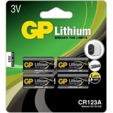 GP LITHIUM BATTERY CR123A