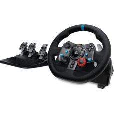 Logitech G G29 Steering wheel + Pedals Playstation 3,PlayStation 4 Analogue USB 2.0 Black