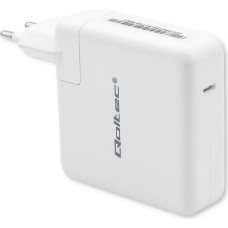 Qoltec Power charger FAST 96W USB C PD, white, 5V 20V